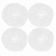 thumbnail image 2 of 2025 300 pcs Shower Caps Transparent Shower Caps Waterproof Shower Caps Disposable Bath Cap PE Plastic, 2 of 4