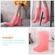 thumbnail image 4 of 1 par de zapatos de lluvia para mujer, botas de lluvia impermeables para exteriores, zapatos de lluvia antideslizantes, 4 of 6