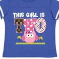 thumbnail image 4 of Inktastic 2nd Birthday Cute Owl 2 Year Old Girls Toddler T-Shirt, 4 of 5