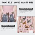 thumbnail image 6 of Dogs with Pioneer Flower Apron-Garden Aprons for Women with Pockets-Cotton Linen Waterproof Kitchen Cooking Gardening Aprons Adjustable for Kitchen,Cooking,BBQ and Salon 33x27 Inch, 6 of 7