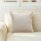 thumbnail image 5 of Knitted Decorative Cushion Cover | Multicolor Pillowcase | Nylon Spandex Material | 45x45x6cm | Soft Removable Printed Sofa Bedroom Accent Pillow Protector | Durable, Easy-Clean | 1 Piece, 5 of 6