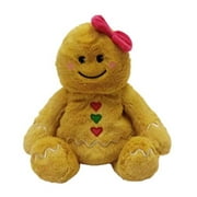 Warmies Gingerbread Girl Stuffed Animals Plush Toy - Brown