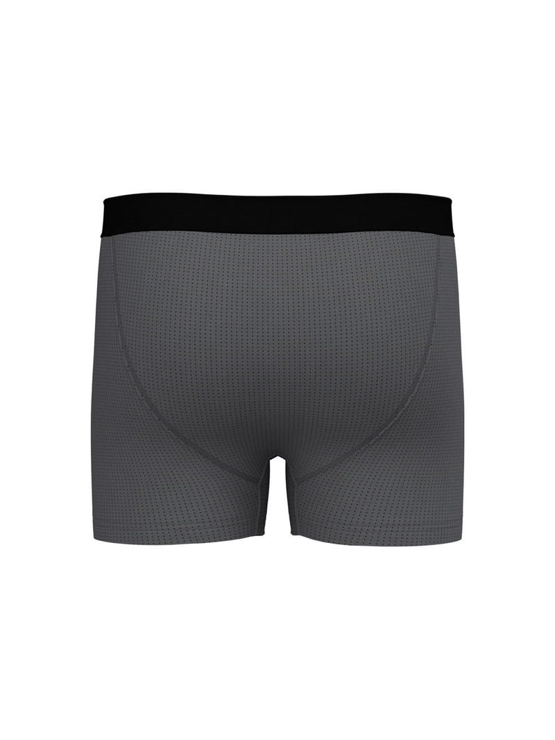 Maui Rippers Men's Boxer Briefs - Premium Modal & Cotton Blend, 7" Inseam, Everyday Comfort In Blue, Large