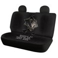 thumbnail image 2 of Uourmeti Wolf Ripped Leather Print Car Seat Covers 3 PCS, Car Seat Covers Full Set Polyester Car Front Seats Interior for Trucks Cars most Cars, 2 of 9