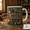 Black, variant on Camping Dad Mug, Dad's Camp Crew Coffee Mug for Campers, Fathers & Outdoor Gifts