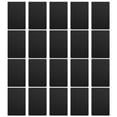 thumbnail image 1 of Shisuyan Metal Engraved Business Cards Black 50Pcs 3.10X1.93X0.04In, 1 of 8
