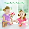 thumbnail image 7 of Coogam Toddler Fine Motor Skill Toy, Clamp Bee to Hive Matching Game, Montessori Wooden Color Sorting Puzzle for 1 2 3 Years Old, 7 of 7
