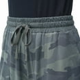 thumbnail image 4 of Splendid Womens Sweatpants Drawstring Jogger Pant (Green Camo, Medium), 4 of 5