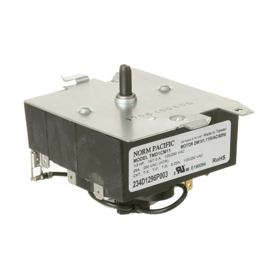 Parts Master Replacement for GE/Hotpoint Dryer Timer - WE04X20415, PS9491767, AP5805477 - Hotpoint/GE Appliance Dryer Timer - 1-Year Limited Warranty