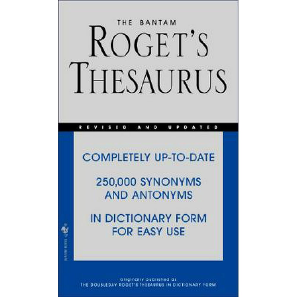 The Bantam Roget's Thesaurus