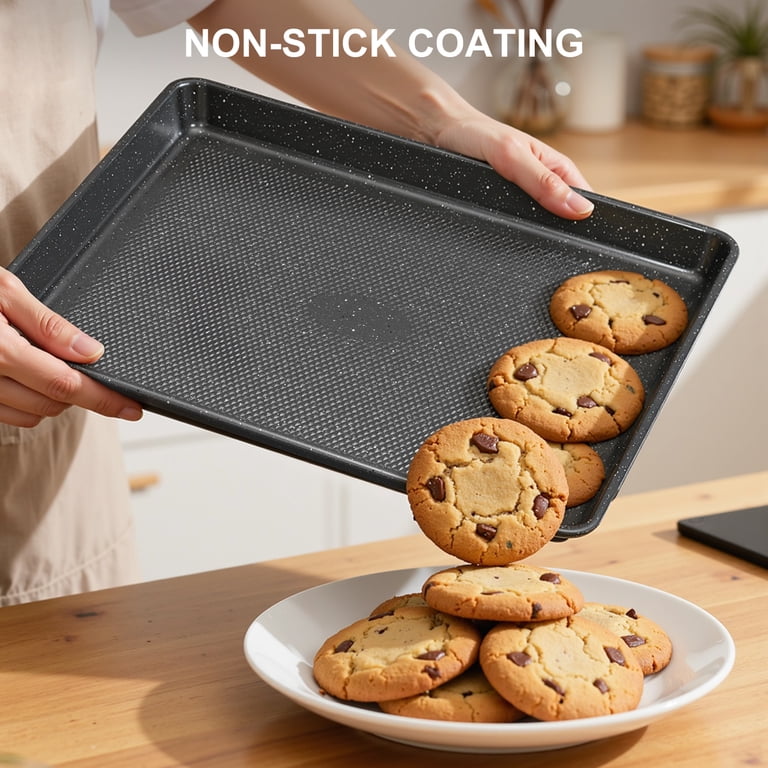 VAVSEA 3-Piece Carbon Steel Nonstick Baking Sheet Set photo 8