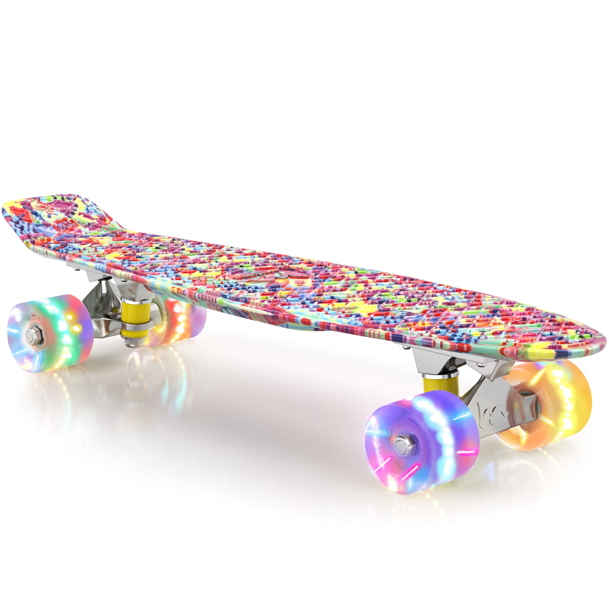 UVP € 19,90 Origianl Wave Hawaii LED Wheels für Skateboards Minicruiser 