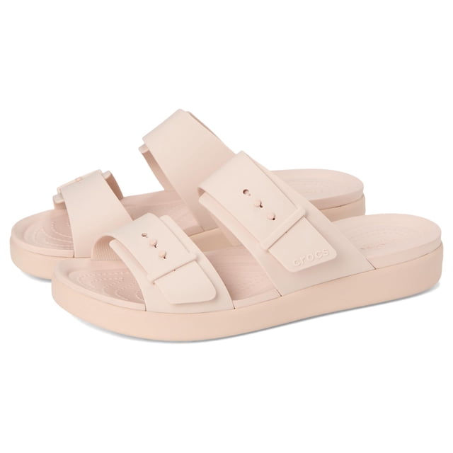 Sandalias Crocs Brooklyn Buckle Low con Correa Ajustable Quartz