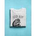 thumbnail image 3 of Good Boy! Raccoon Sweatshirt Men -Smartprints Designs, Male Medium, 3 of 4