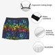 thumbnail image 3 of Fotbe Magical Mushrooms and Flowers Calzoncillos Tipo Boxer con Bolsa de Soporte Total para Hombre, X-Temp Fresco, Transpirable y de Secado Rápido-Large, 3 of 5
