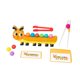 thumbnail image 2 of Juguete de combinación de cuentas con clip,Juguetes de clasificación de colores para juegos de emparejamiento y aprendizaje,Actividad educativa de aprendizaje preescolar con cuentas Amarillo, 2 of 9