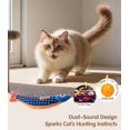 thumbnail image 4 of Juguete para gatos PetBusy con forma de pez y 5000 mg de catnip, 4 of 9
