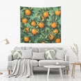 thumbnail image 2 of Yayeee Tapestry Wall Hanging for Bedroom 60" x 40" Living Room Home Wall Art Decor, Orange Tree Pattern, 2 of 7