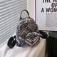 thumbnail image 1 of Mochila pequeña Retro para mujer, bolsos escolares de moda para mujer, mochilas casuales para niños, mochilas de compras de viaje para niña, bolso escolar femenino Fivean unisex, 1 of 2
