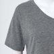 thumbnail image 3 of Gibobby Playera Manga Corta para Mujer Camiseta suelta informal con cuello en V para mujer, blusa manga corta con estampado(Gris,M), 3 of 5