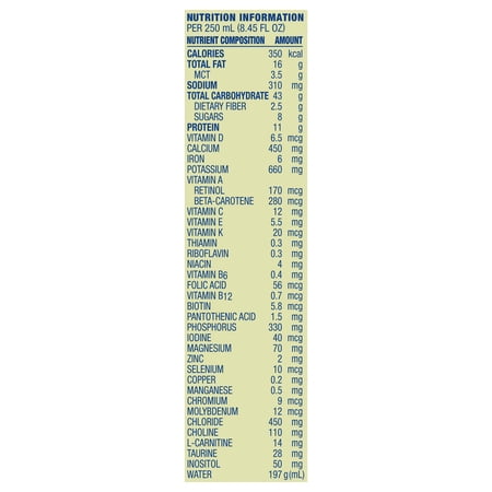 Pediatric Oral Supplement / Tube Feeding Formula Compleat Pediatric Standard 1.4 Cal Vanilla Flavor 8.45 oz. Carton Ready to Use, Nestle Healthcare Nutrition 00043900103563, 1 Count