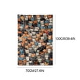 thumbnail image 2 of CaiYueKe Small Size Flannel Blanket, 39x27.6 Inch Soft Warm Nap Blanket, Print Flannel Throw for Sofa Bed Camping, Lightweight Cozy Blanket, Gift for Holiday Thanksgiving Christmas, 2 of 7