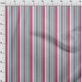 thumbnail image 3 of oneOone Cotton Silk Fabric Multicolor Stripe Print Fabric By The Yard 42 Inch Wide, 3 of 4