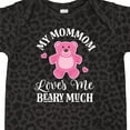 thumbnail image 4 of Inktastic Mommom Loves Me Girls Bear Girls Baby Bodysuit, 4 of 5
