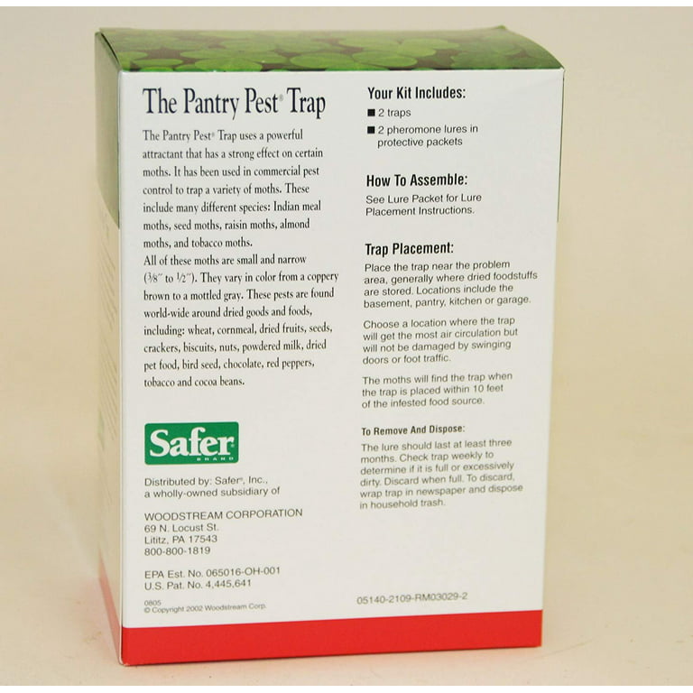 Safer Pantry Pest Trap - 2 pack