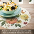 thumbnail image 5 of CounterArt "Nature's Blessings" 4-Pack Round Reversible Tabletop Placemats, 5 of 8