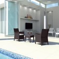 thumbnail image 2 of Compamia California Ensemble de Conversation pour Patio de 3 Pcs en Aspect Osier, Brun, 2 of 4