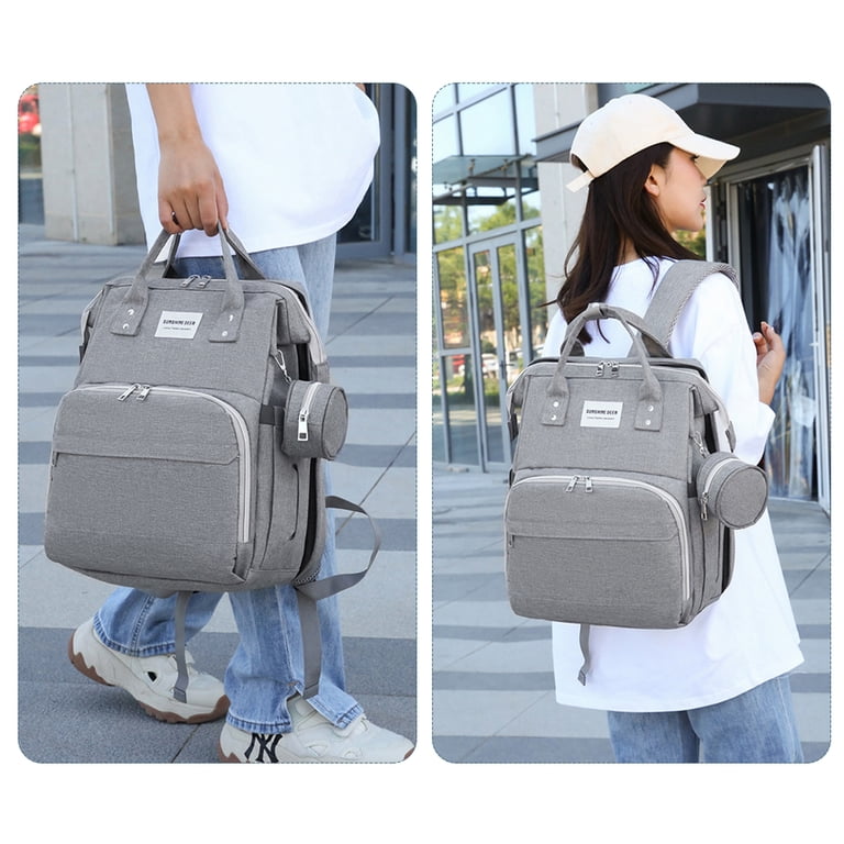 Diaper Bag Backpack, Diaper Bag with Changing Station, Large  display picture 2