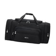 thumbnail image 1 of Bolsa de viaje para hombre, bolsa de viaje para pasar la noche, para viajes de negocios de corta distancia, camping Negro, 1 of 10