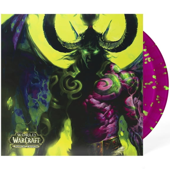 World of Warcraft: The Burning Crusade 2xLP iam8bit 'Dark Portal Splatter'