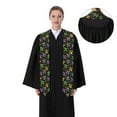 thumbnail image 4 of Fotbe Mardi Gras Carnival4 Printed Class of 2024 Graduation Stole, 4 of 7