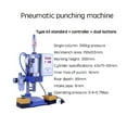 thumbnail image 4 of Pneumatic Punching Machine 200kg Single Column 63 Type Bench Press Small Gas Spleen High Precision Riveting Machine, 4 of 6