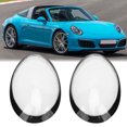 thumbnail image 4 of <p>Car Headlight Lens Cover, Head Lamp Lens Shell  Transparent Removable  For 991 911 Targa Or Carrera 2013 To 2018</p>, 4 of 7