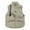 White, variant on YIFUNIN Men's Corduroy Vest with Backpack, Winter Fashion Waistcoat Sleeveless Warm Thick Jacket, Stand Collar Casual Layering Piece Black 3XL