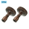 thumbnail image 3 of Unique Bargains Lamp Turn Switch Knob On/Off Replacement Twist Knobs for Lamp Socket, Red Bronze 3 Pack, 3 of 6