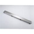 thumbnail image 6 of JERFIT 28" Brushed Nickel Linear Shower Drain Channel with Tile Insert & Removable Strainer, 6 of 10