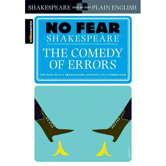 Sparknotes No Fear Shakespeare: The Comedy of Errors (No Fear Shakespeare) (Paperback)