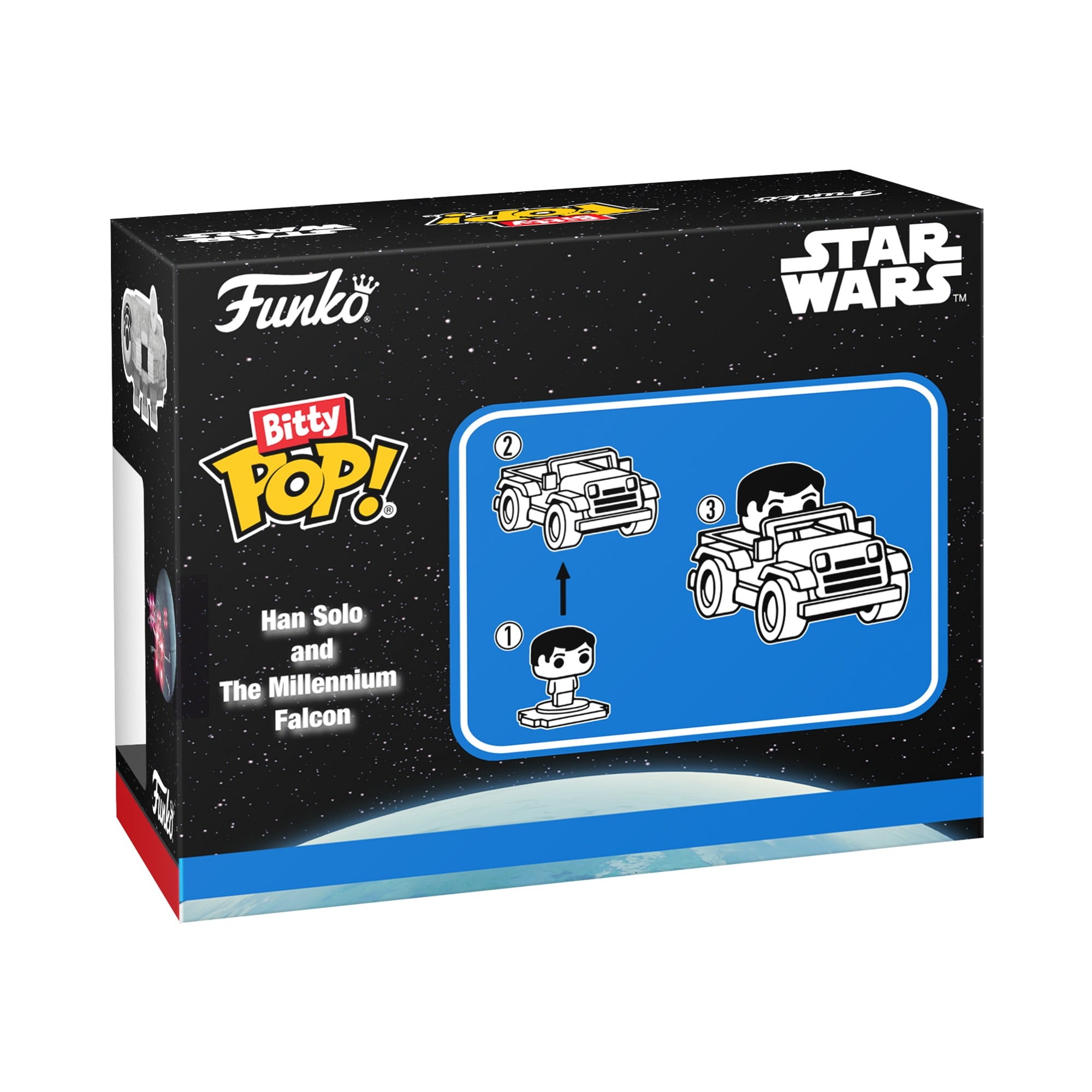 Funko Bitty POP Ride Star Wars Han Solo with the Millenni