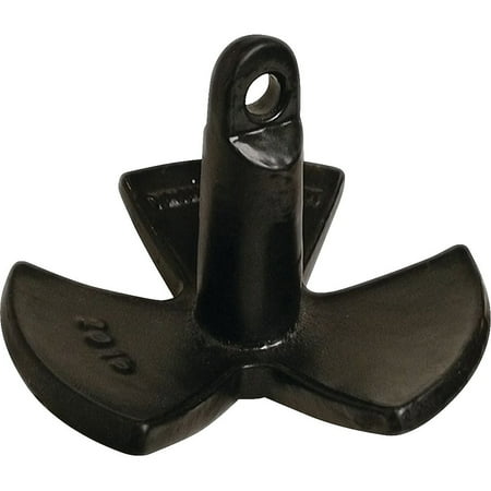 SeaSense 30 lbs Black Vinyl Coated River Anchor (Best Anchor For Sand)