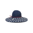thumbnail image 2 of Womens Paper Crotchet Floppy Sun Hat, 2 of 2