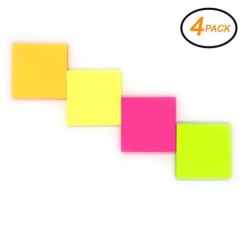 Emraw Sticky Notes Stickies, Plain 