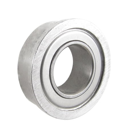 Unique Bargains 19mm x 10mm x 7mm Metal Shields Deep Groove Flanged Ball Bearing