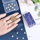 thumbnail image 3 of 1 caja de 30 conectores de perlas blancas, dijes de perlas de agua dulce naturales de oro, dijes de eslabones ovalados, abalorios para hacer joyas., 3 of 6