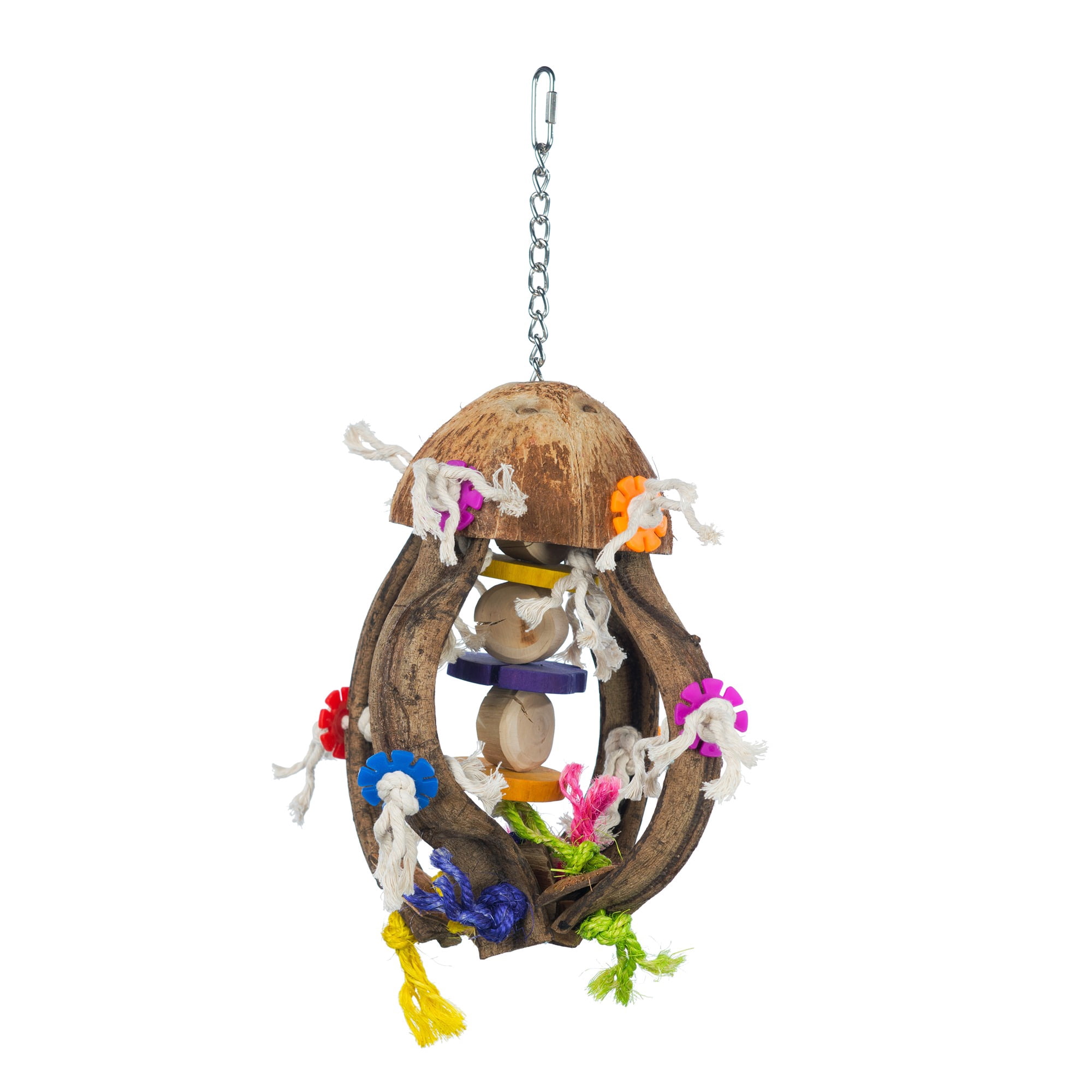 Prevue Pet Products Jellyfish Playfuls Forage & Engage Bird Toy 62671