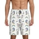 thumbnail image 1 of Fotbe Funny Kawaii Unicorns Dancing Pantalones Cortos de Pijama para Hombre, Ropa de Dormir, Pantalones de Pijama Cortos para Hombre-Medium, 1 of 6