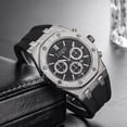 thumbnail image 3 of [in Stock] Audemars Piguet Fashion Real Rubber Quartz Men's Watch Y10184, 3 of 4